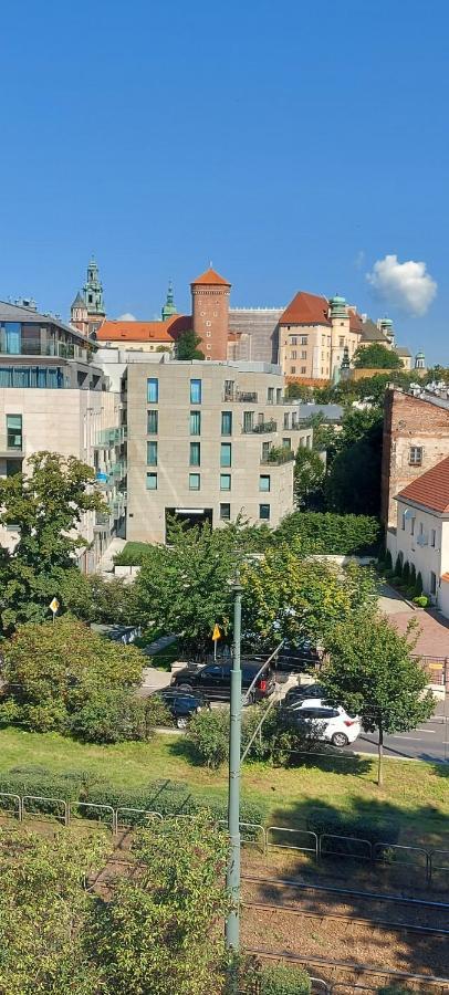 Juwel Apartments Krakow Z Widokiem Na Wawel Ap 29A Bagian luar foto