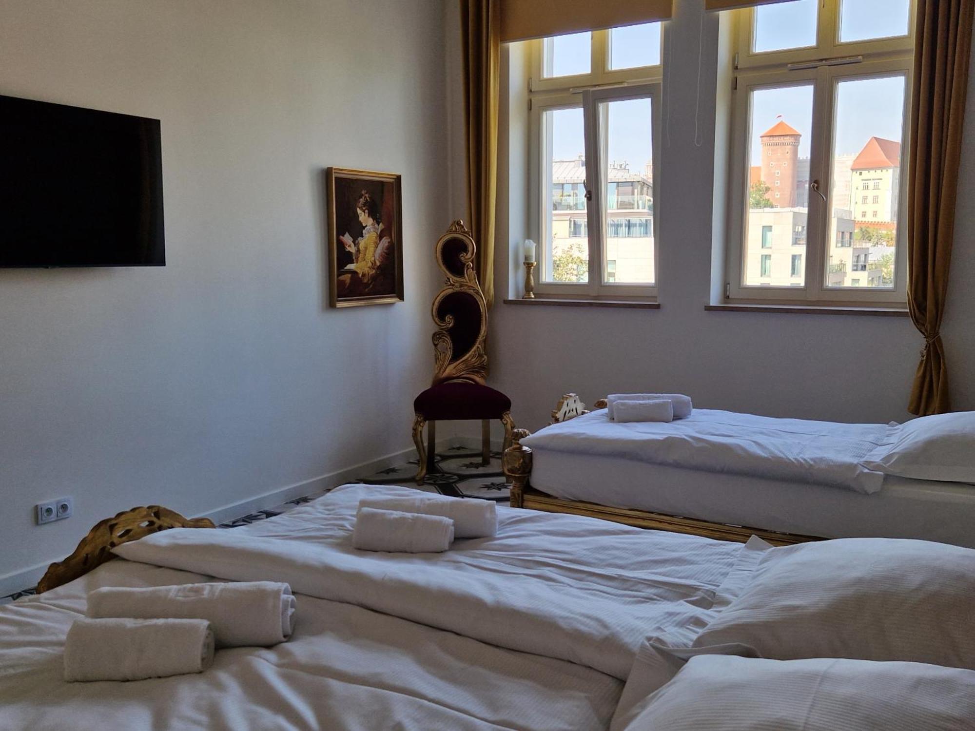 Juwel Apartments Krakow Z Widokiem Na Wawel Ap 29A Bagian luar foto